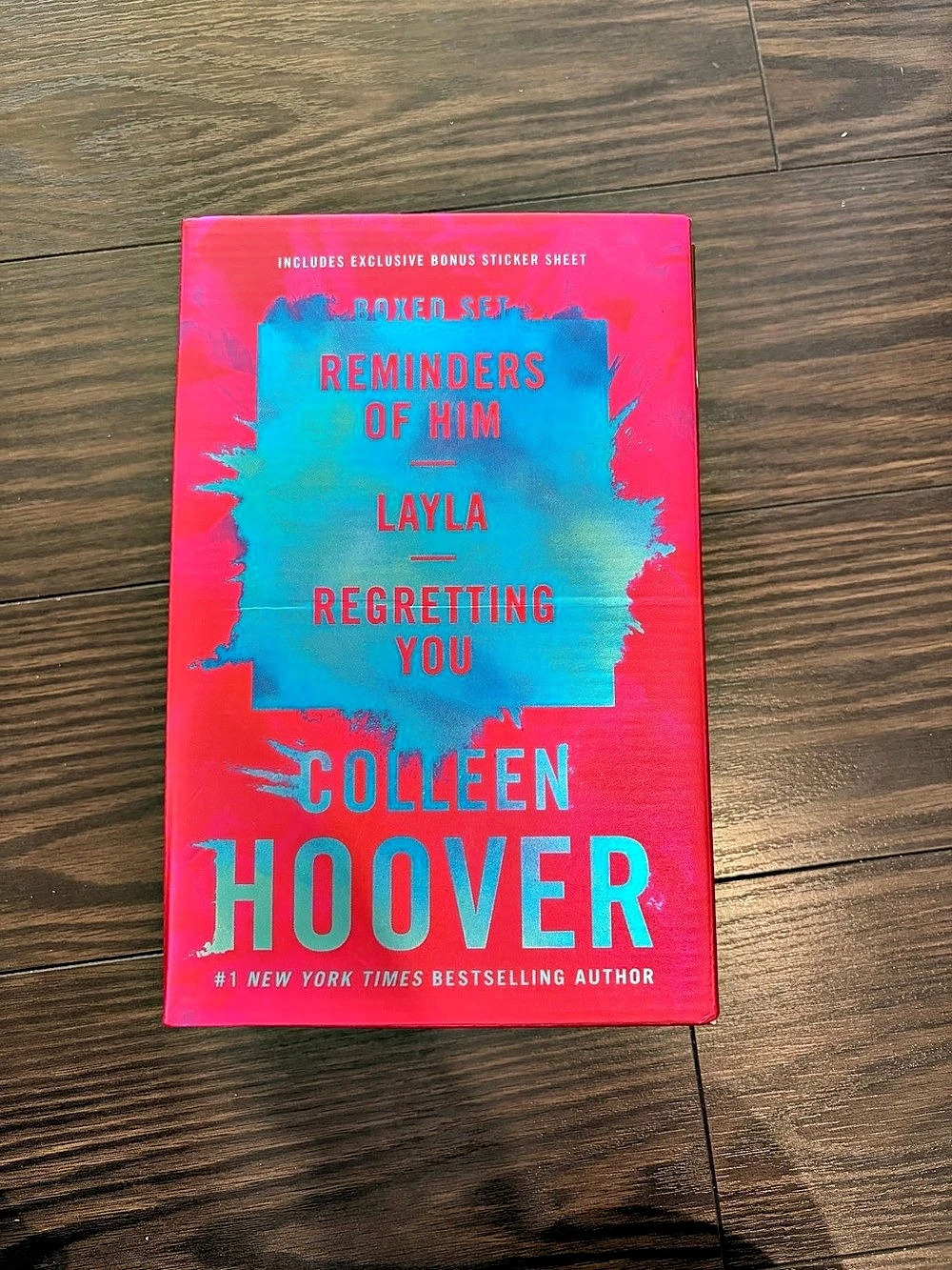 Colleen Hoover 3-Book Boxed Set: Reminders of Him, Layla, Regretting You Pink &